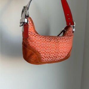 Vintage Coach hobo bag